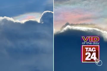 Viral Video of the Day for July 27, 2025: Woman captures "glimpse of Heaven" in mesmerizing sky video