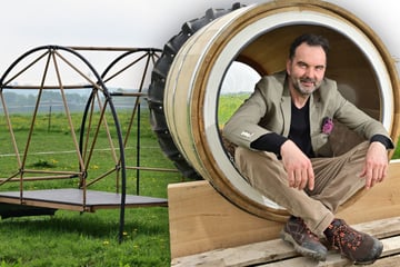 Im Fass, auf der Schubkarre oder einem alten Trampolin: Hier schlaft Ihr inmitten der Natur