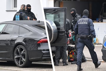Razzia in drei Bundesländern: Polizei durchsucht 20 Objekte