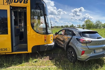 Dresden: Drei Verletzte nach Straßenbahn-Crash in Mickten