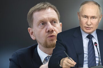 Briefe an Putin: So buhlt Kretschmer um die Gunst von Russlands Präsident