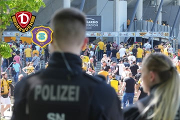 Sachsenderby Dynamo gegen Aue: Diese Maßnahmen ergreift die Polizei, und das ist alles verboten