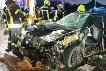 Seat-Fahrer nach Baumcrash schwer verletzt in Autowrack eingeklemmt