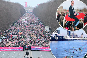 Tausende auf den Straßen (und im Wasser): Noch mehr Demos nach Asyl-Abstimmung!