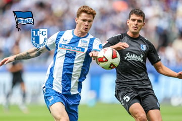 Siegesserie gerissen: Magdeburg muss sich Hertha nach Zehn-gegen-zehn geschlagen geben