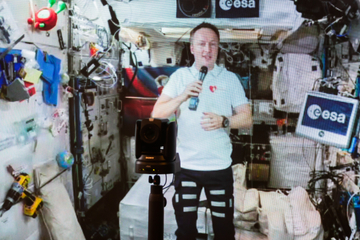 Astronaut Matthias Maurer: "Manchmal schwebe ich auch einfach nur hier"