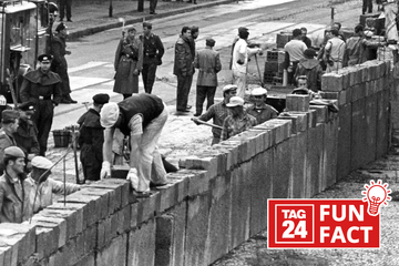 Unnützes Wissen: Fun Fact am 28.4.2024 zur Berliner Mauer