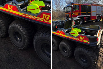 Dresden: Feuerwehr rettet hilflose Reiterin dank Allrad-Unterstützung