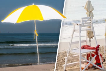 Drama am Strand: Rettungsschwimmerin von Sonnenschirm durchbohrt
