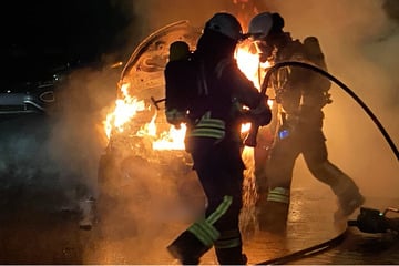 Besitzer hört seltsame Geräusche aus dem Motor, dann bricht ein Flammeninferno los