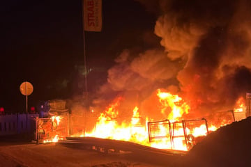 Feuer auf Baustelle in Oschersleben: Was hat ein versuchter Einbruch damit zu tun?