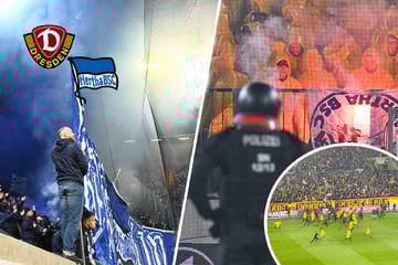 Dynamo gegen Hertha BSC live: Die Alte Dame führt in Skandalspiel in Unterzahl dank Eigentor der SGD