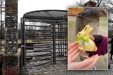 Berlin: Gaga oder genial? Hier verteilen Osterhasen Schlüssel für den Görli