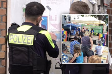 Verletzte bei Kundgebung gegen rechts: Vermummte greifen Besucher mit Schlagstöcken an