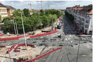 Bauarbeiten am Adler nach zwei Jahren beendet: Kreuzung bald wieder für Verkehr freigegeben