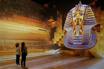 Hamburg: Multimedia-Ausstellung belebt das Alte Ägypten wieder