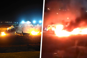 Feuer-Chaos nach Pleite: Bewaffnete Fans zünden Autos der Spieler an!