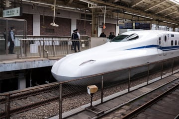 Schreck auf Gleis: Schwan stoppt schnellsten Zug der Welt