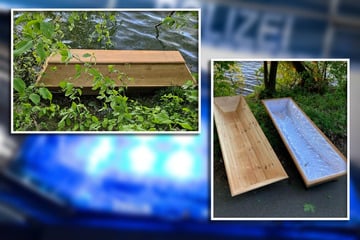 Sarg auf dem Main stellt Polizei vor Rätsel: Das steckt dahinter