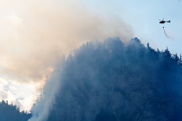 Feuer in Chiemgauer Alpen: Behörden rufen Katastrophenfall aus