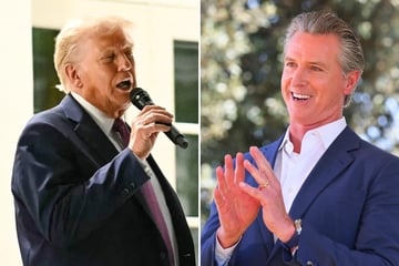 Gavin Newsom dubs Trump's remodeled Rose Garden the "Predator Patio" in vicious Epstein dig