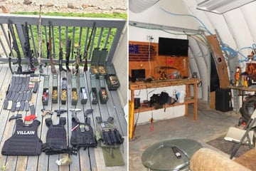 Police raid on MAGA activist's home reveals massive bunker with stockpile of weapons and ammo
