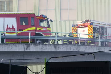 Brand in Müllheizkraftwerk löst Großeinsatz aus: Feuerwehr hat Probleme beim Löschen