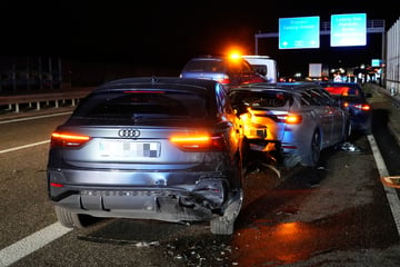 Unfall A38: Fatale Kettenreaktion auf A38 bei Leipzig: Mehrere Verletzte