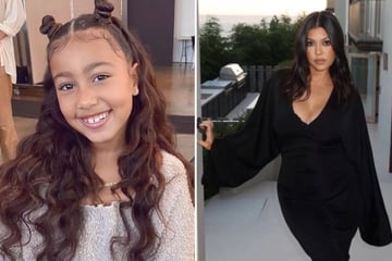 Kourtney Kardashian claps back at fan who compared her to North West