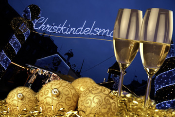 Aufschrei über Champagner-Verbot auf Weihnachtsmarkt