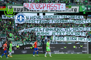 Trotz Heimsieg gegen Darmstadt 98: Wolfsburg-Fans mit heftigem Protest gegen Geschäftsführung