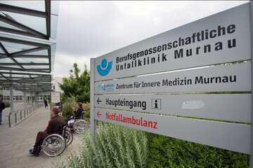 Unfallklinik in Murnau abgeriegelt: Weißes Pulver löst Großeinsatz aus, eine Person tot!