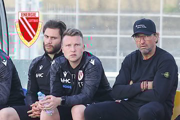 Platz drei in der Liga - doch Wollitz warnt vor "Gefahren in der Kabine" von Cottbus