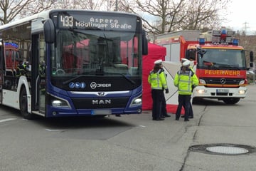 Tödlicher Busunfall in Asperg: Fußgänger verstirbt vor Ort