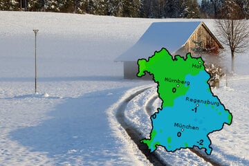 Bayern rutscht in den Advent: Glatte Straßen und Regen am Wochenende