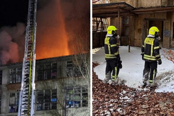 Chemnitz: Feuerwehr-Großeinsatz in Chemnitz: Wieder Brand in Wanderer-Werken