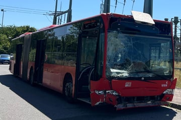 Dresden: Seit zwei Wochen verlassen am Stadtrand: Wer hat hier einen Bus vergessen?