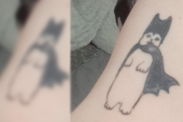 Redditor flaunts Batman cat tattoo and gets silenced by adoring ink fans