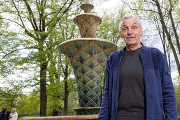 Dresden: Sprudelt seit Jahrzehnten: Die letzten Geheimnisse des Dresdner Mosaikbrunnens