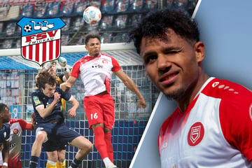 Einst im Trikot des Erzrivalen: Besong wollte mit FSV-Wechsel die richtige Entscheidung treffen
