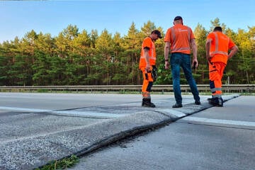 Hitzeschäden sorgen weiter für Probleme auf Brandenburgs Autobahnen
