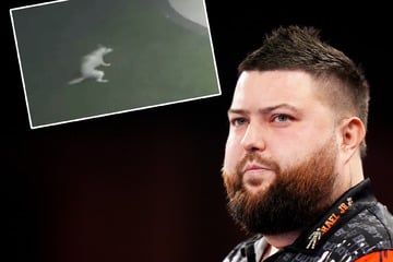 Anruf bereitet ihm Sorgen: Darts-Star zerstört Board mit Frust-Wurf