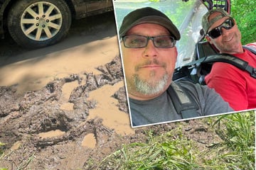 Quad-Fahrer entdecken auf neuer Waldroute Frau (68) im Schlamm