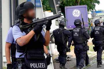 Chemnitz: Schwer bewaffnete Polizisten in Altchemnitz! Was ist da los?