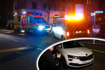 Unfall in Chemnitz: Fußgänger von Skoda erfasst!