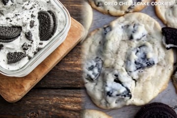 How to make Oreo Cheesecake Cookies with five ingredients!