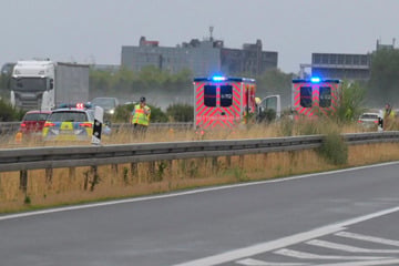 Unfall A14: Autos kollidieren an Ausfahrt: Unfall sorgt für Einschränkungen auf der A14