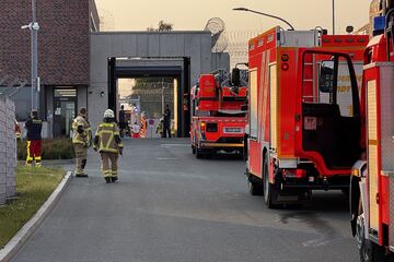 Brand in Abschiebehaft gelegt: Zwei Männer verletzt
