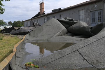 Unwetter richtet 100.000-Euro-Schaden in KZ-Gedenkstätte Sachsenhausen an
