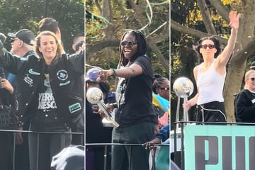 New York Liberty receives hero's welcome with ticker-tape parade for WNBA title!